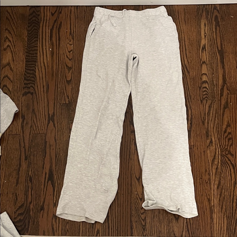 Bershka Light Gray Sweatpants
